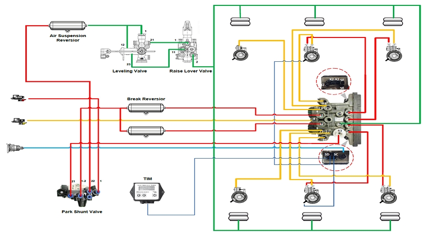 Комплект EBS Knorr-Bremse 4006083820